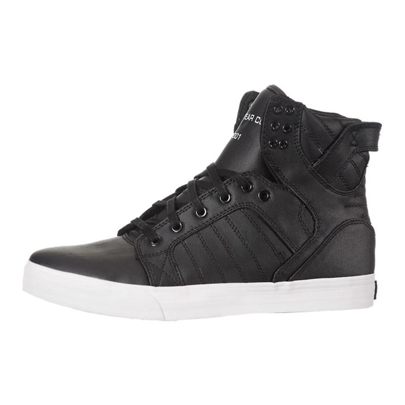 Zapatillas Altas Supra Argentina Hombre - SKYTOP Negras (VKRAX-5396)